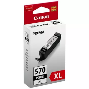   CANON® PGI-570PGBK XL fekete EREDETI TINTAPATRON, ~500 oldal ( pgi570xl vastag fekete ) ( 0318C001 )