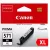 CANON® CLI-571XL EREDETI TINTAPATRON FEKETE / BLACK 11 ml (≈ 810 oldal) ( 0331C001 )