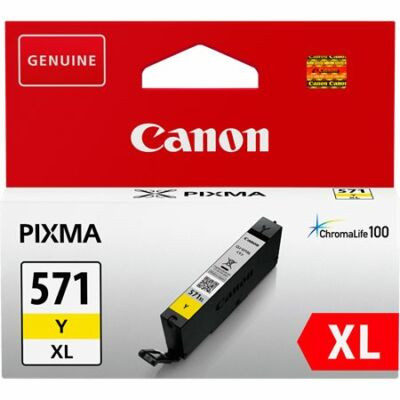 Canon CLI-571Y XL eredeti sárga tintapatron (BS0334C001)