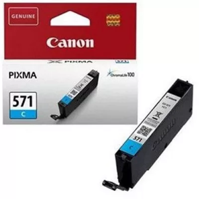 CANON® CLI-571 EREDETI TINTAPATRON CIÁN / CYAN 7 ml (≈ 345 oldal) ( 0386C001 )