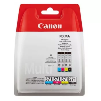   CANON® CLI-571 EREDETI TINTAPATRON Multipack 4x7 ml (≈ 1374 oldal) ( 0386C005 )