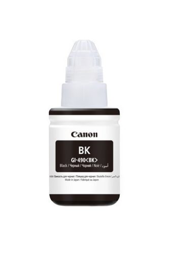 CANON® GI-490Bk fekete tinta, ~6000 oldal ( 0663C001 )