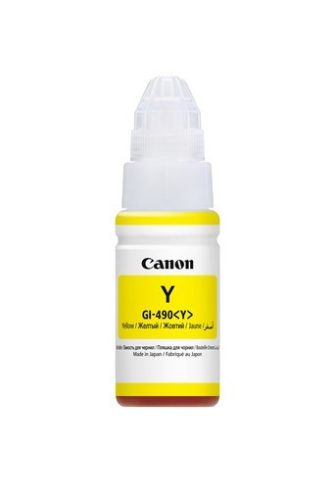 CANON® GI-490Y sárga tinta, ~7000 oldal ( 0666C001 )