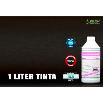   Epson tintapatronokhoz utángyártott VILÁGOS MAGENTA i-AICON  tinta, 1000 ml-es kiszerelés