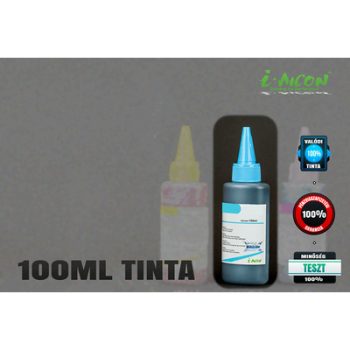   VILÁGOS CIÁN / CYAN színű 100 ml-es univerzális utántöltő i-AICON™ tinta  Brother, Canon, HP, Lexmark tintapatronokhoz