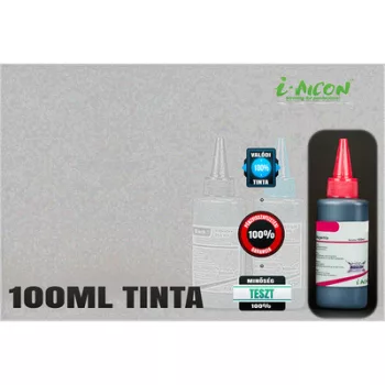   MAGENTA színű 100 ml-es univerzális utántöltő i-AICON™ tinta Brother, Canon, Epson, HP, Lexmark tintapatronokhoz ► Legális! ◄