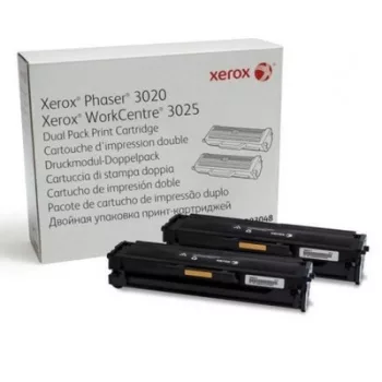   Xerox Phaser 3020/3025 Dupla Toner 2x1500 oldalas (Eredeti) 106R03048 ►HIVATALOS FORRÁSBÓL!◄ (≈1500oldal) ► Legális! ◄
