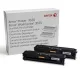 Xerox Phaser 3020/3025 Dupla Toner 2x1500 oldalas (Eredeti) 106R03048 ►HIVATALOS FORRÁSBÓL!◄ (≈1500oldal) ► Legális! ◄