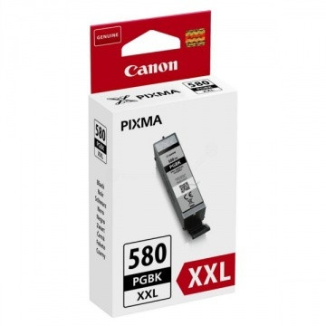 Canon PGI-580PGBK XXL eredeti pigmentfekete tintapatron, ~600 oldal (vastag fekete pgi580)