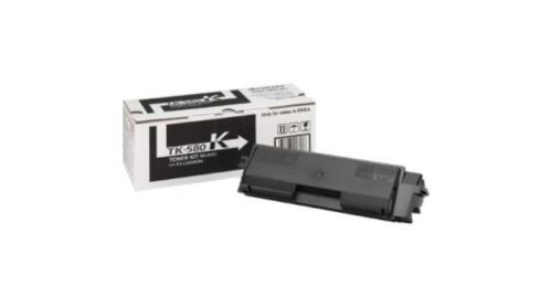 Kyocera TK-580K fekete eredeti toner (≈3500 oldal)