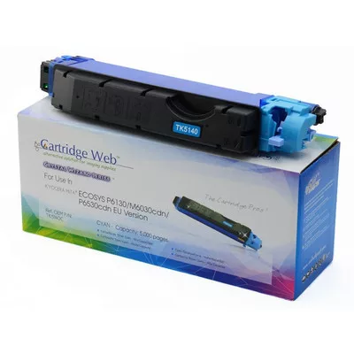 KYOCERA TK5140C Toner CIÁN / CYAN CHIPPES CartridgeWeb (UTÁNGYÁRTOTT) (≈5000oldal)