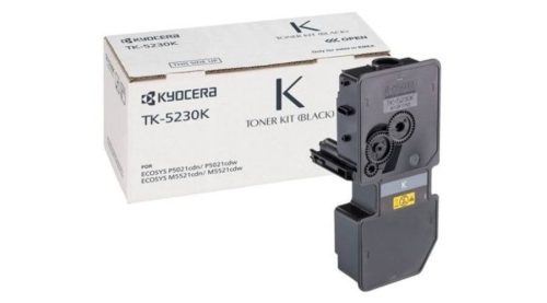 Kyocera TK-5230K fekete eredeti toner, ~2600 oldal