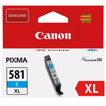   CANON® CLI-581XL EREDETI TINTAPATRON CIÁN / CYAN 8,3 ml (≈ 515 oldal) ( 2049C001 )