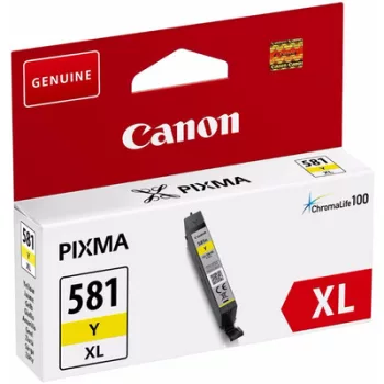   CANON® CLI-581Y XL sárga EREDETI TINTAPATRON, ~514 oldal ( 2051C001 )