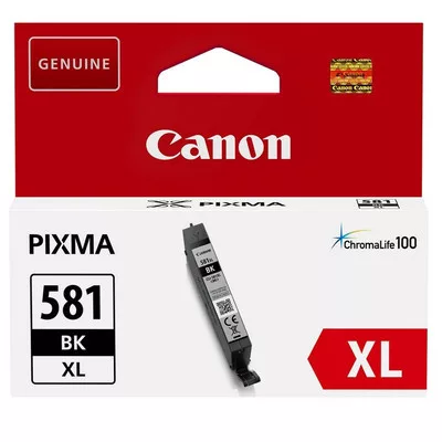 CANON® CLI-581XL EREDETI TINTAPATRON FEKETE / BLACK 8,3 ml (≈ 500 oldal) ( 2052C001 ) ► Legális! ◄