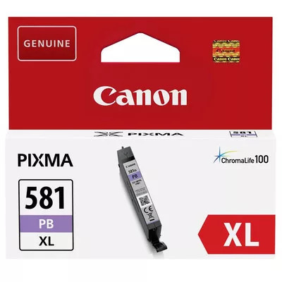 CANON® CLI-581XL EREDETI TINTAPATRON Blue Photo 8,3 ml (≈ 470 oldal) ( 2053C001 )