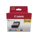 Canon 5db-os EREDETI PGI-580 + CLI-581 Tintapatron Multipack 1x11,2 ml (FEKETE / BLACK) + 4x5,6 ml (SZÍNEK) ► Legális! ◄