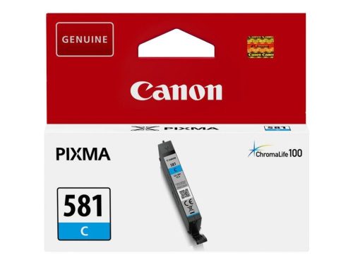 Canon CLI-581C  eredeti cián tintapatron, ~255 oldal, 2103C001