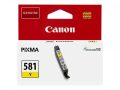   Canon CLI-581Y  eredeti sárga tintapatron, ~ 255 oldal, 2105C001