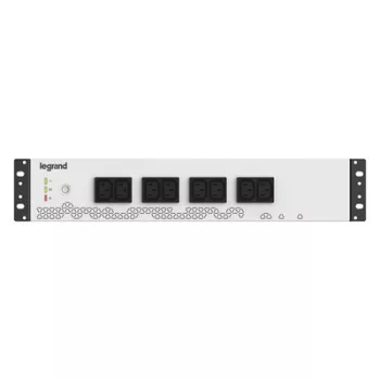   LEGRAND 19" szünetmentes elosztósor KEOR PDU 800 VA 480 W BEM: C14 aljzat + C13 kábel KIM: 8xC13 USB-B kommunikációs