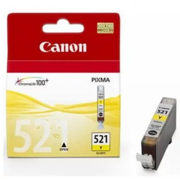   CANON® CLI-521 EREDETI TINTAPATRON SÁRGA / YELLOW 9 ml (≈ 300 oldal) ( 2936B001 )