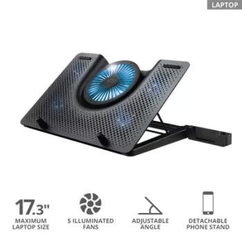   TRUST Laptop hűtőállvány 23581 ( GXT 1125 Quno Laptop Cooling Stand)