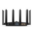 TP-LINK Wireless Router Tri Band AX6600 1xWAN(2500Mbps) + 4xLAN(1000Mbps) + 2xUSB, Archer AX90