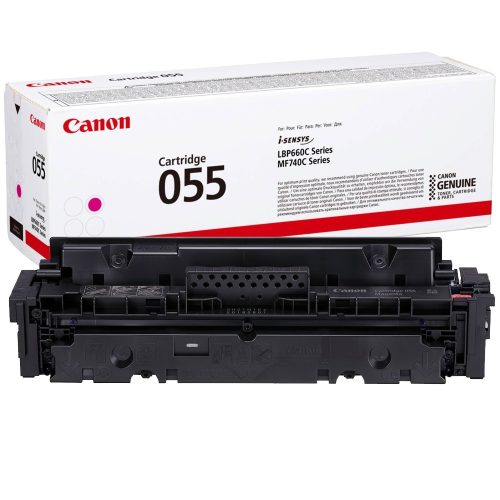 Canon CRG-055 magenta eredeti toner, 2100 oldal (3014C002AA)