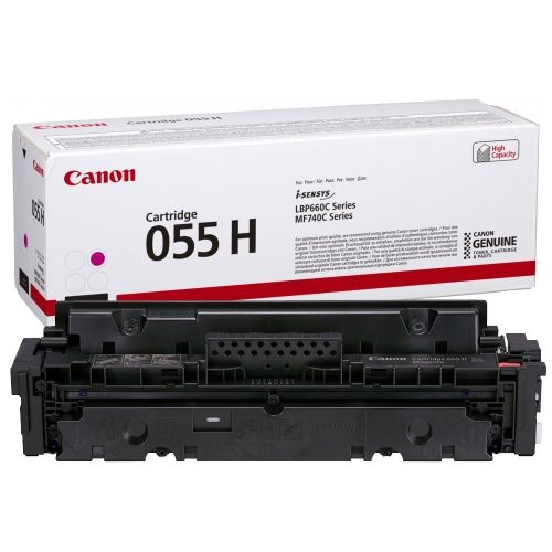 Canon CRG-055H magenta eredeti toner, 5900 oldal (3018C002AA)