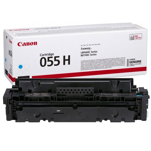 Canon CRG-055H cián eredeti toner, 5900 oldal (3019C002AA)