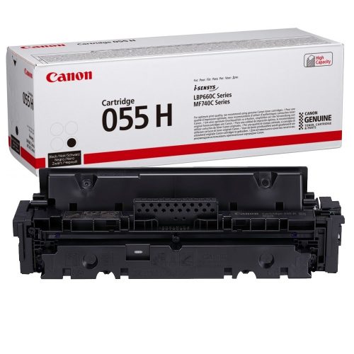 Canon CRG-055H fekete eredeti toner, 7600 oldal (3020C002AA)