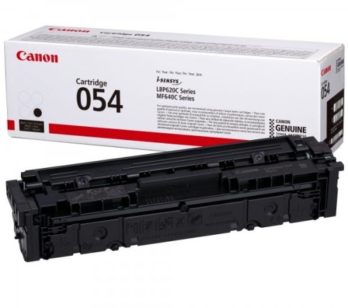 Canon CRG054 EREDETI TONER FEKETE 1.500 oldal kapacitás
