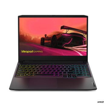   LENOVO IdeaPad Gaming 3 15ACH6 15.6" FHD 300nit, AMD Ryzen 7-5800H, 8GB, 512GB M.2 , nV RTX3050TI-4, NO OS, Black