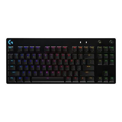 LOGITECH Billentyűzet -  Pro Lightsync RGB Mechanikus Gaming Vezetékes (Clicky), US