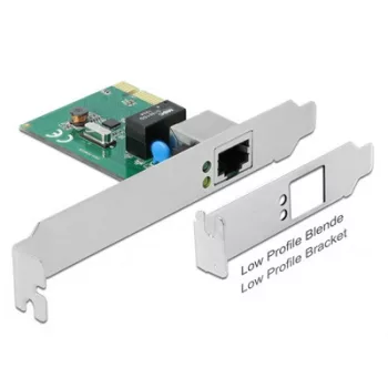   DELOCK PCI-E x1 Bővítőkártya > 1x RJ45 Gigabit LAN RTL8111