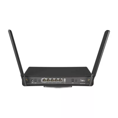 MIKROTIK Wireless Router hAP ax3, DualBand,  4x1000Mbps, 1x2500Mbps, AX1800, Asztali - C53UiG+5HPaxD2HPaxD
