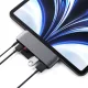 Satechi USB-C Mobile Pro HUB SD (1x USB-C PD,1x 4K HDMI,1x USB 3.0, MicroSD, 3.5mm audio) - Grey