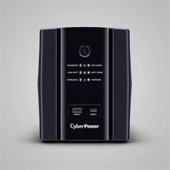  CYBERPOWER UPS UT2200EG (4 aljzat) 2200VA 1320W, 230V szünetmentes tápegység LINE-INTERACTIVE