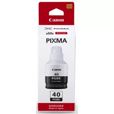 CANON® GI-40 EREDETI TINTAPATRON FEKETE / BLACK 170 ml (≈ 6000 oldal) ( 3385C001 )