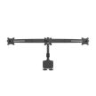 MULTIBRACKETS Asztali konzol (3 képernyős rögzítőkar), M VESA Desktopmount Triple Desk Clamp 15-24" (max.VESA:100x100mm)