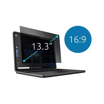 KENSINGTON Monitorszűrő (Privacy Screen Filter for 13.3" Laptops 16:9 - 2-Way Removable) ( ► KIFUTÓ)