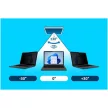 KENSINGTON Monitorszűrő (Privacy Screen Filter for 13.3" Laptops 16:9 - 2-Way Removable) ( ► KIFUTÓ)