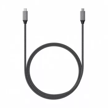   Satechi USB-C -USB-C kábel, 4.0  Braided 40 Gbps 80cm - Grey