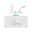 LEITZ, Laptop állvány, állítható,  "Ergo", fehér