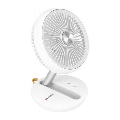 HUMANAS CoolAir F01 vezeték nélküli ventilátor, 15 órás működési idő, 180° dőlésszög, USB-C, 4 teljesítmény fokozat