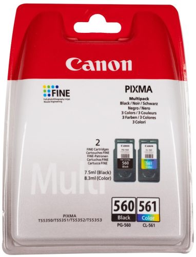 CANON® PG-560 + CL-561 Multipack 1x7,5 ml +1x8,3 ml ( 3713C006 )