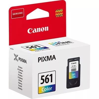 CANON® CL-561 színes EREDETI TINTAPATRON, ~180 oldal ( cl561 ) ( 3731C001 )