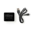 Nedis HDMI splitter, 1 x HDMI be - 2 x HDMI ki, HDMI1.4 (4K 30Hz), VSPL34002BK