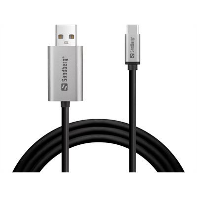 SANDBERG DisplayPort kábel, USB-C to DisplayPort Cable 2M