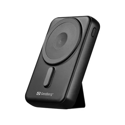 SANDBERG Hordozható akkumulátor, Mag Wireless Powerbank 10000